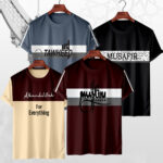Mesh Dawah T-Shirt 4 Pieces Combo | Premium Quality Islamic Printed Jersey Fabric